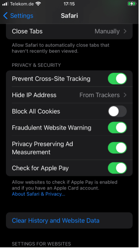 Privacy Report 1