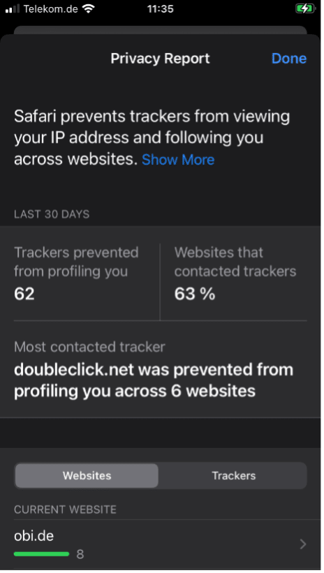 Privacy Report 2